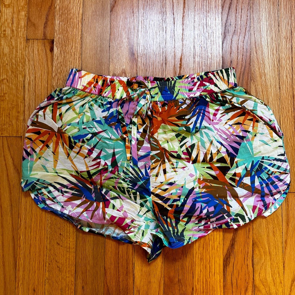 Patterned Tie Shorts - image 1